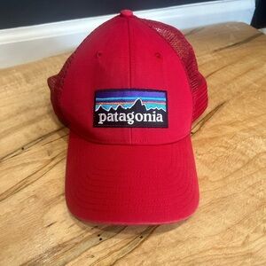 Patagonia Red Trucker Hat